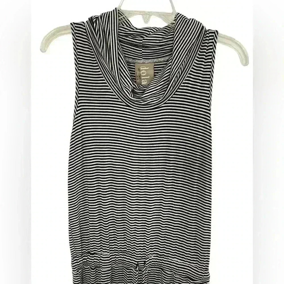 Dolan Left Coast Collection Cowl Neck Tulip Hem Dress Size XSP - Picture 5 of 9